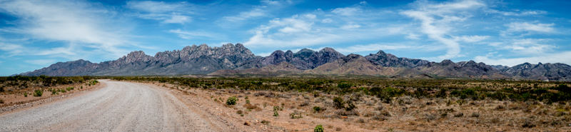 Organ Mountains, Las Cruces, NM - Panorama