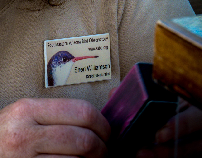 Sheri Willaimson's name badge