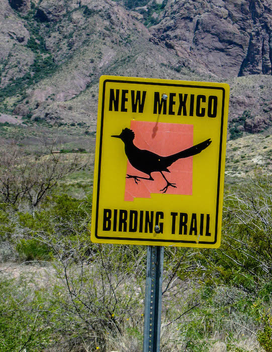 NM Birding Trail Sign