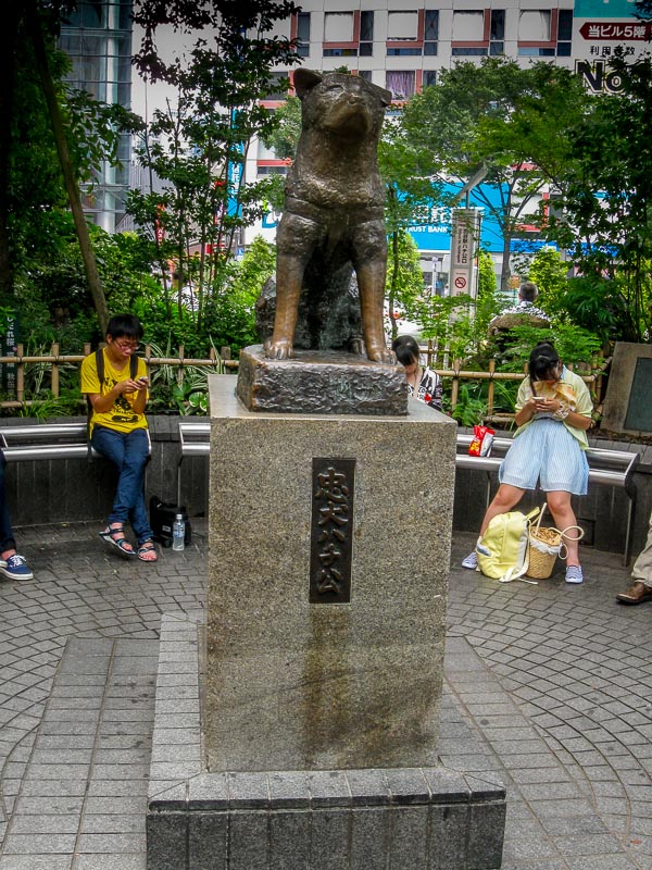 Shibuya Station Park - Hachi Statue