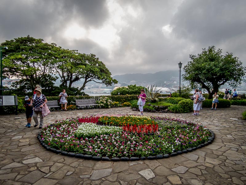 One of a number of smaller display gardens Glover Garden, Nagasaki