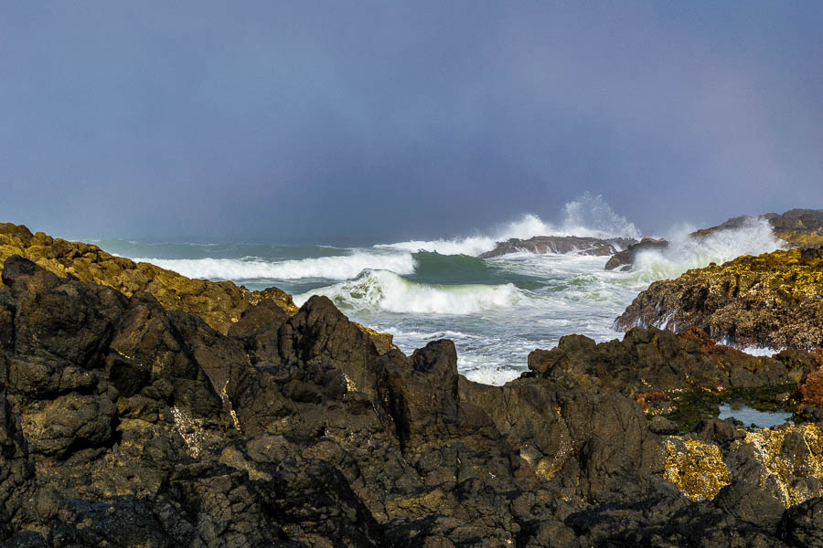 The power of the Pacific at Cape Perpetua