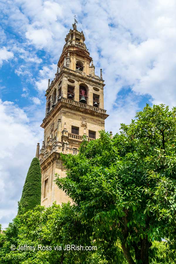 he Bell tower of the Mosque of Cordoba