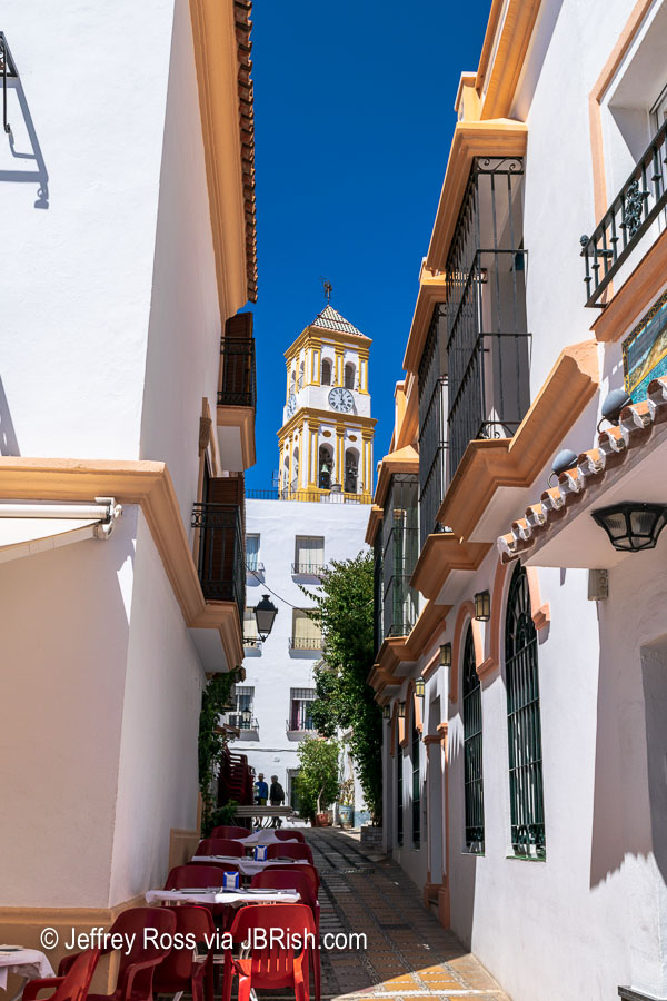 A side street in Marbella