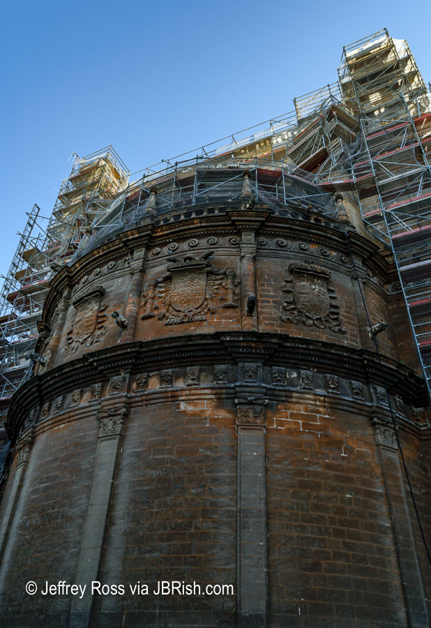 Renovation work at the Cathedral