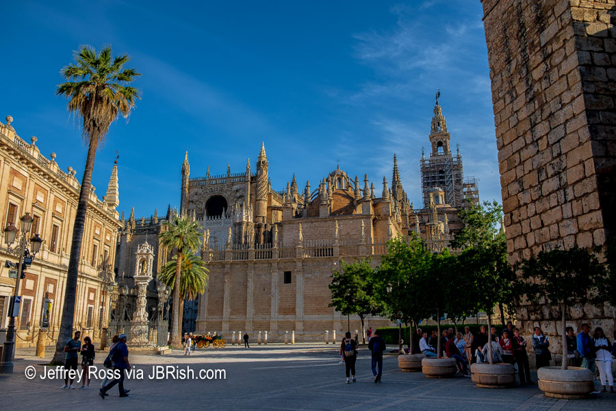 Exterior of the Cathedral of Seville