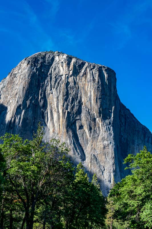 El Capitan as seen from the western side