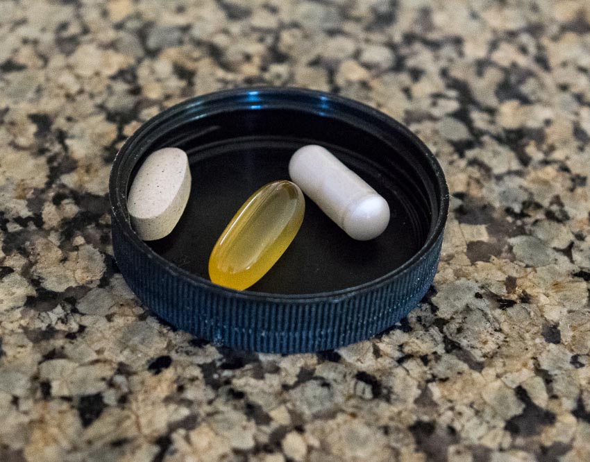 small lid with pills