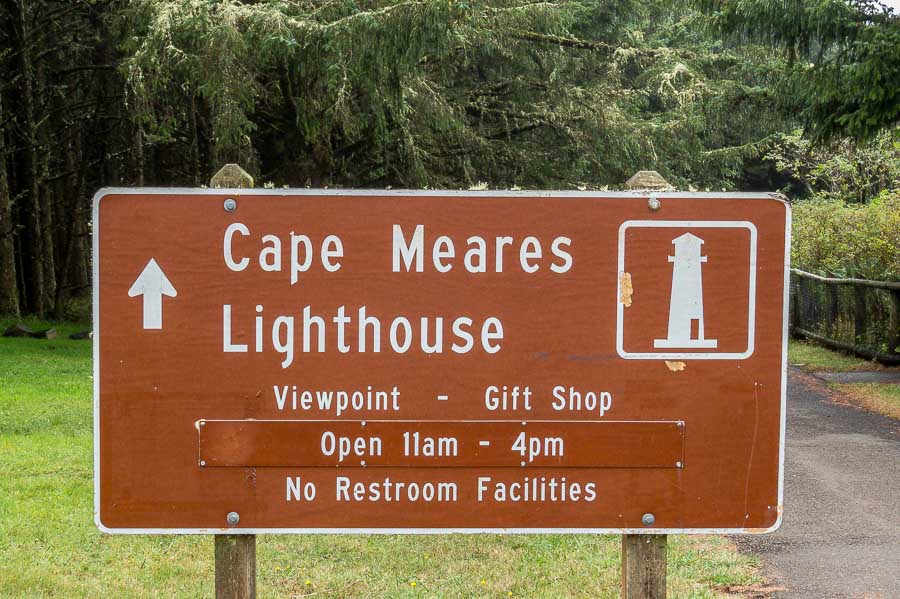 Cape Meares Sign