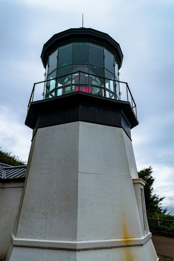 A picture of the vertical portion of the lighthouse
