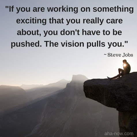 Steve Jobs Quote about Vision