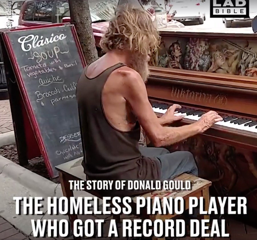 Homeless Man Gets a Record Deal