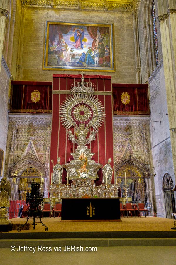 Silver Altar of the Virgin Mary